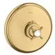 AXOR-HG-AXOR-Montreux-Thermostat-HighFlow-Unterputz-mit-Kreuzgriff-Brushed-Gold-Optic-16815250 gallery number 1